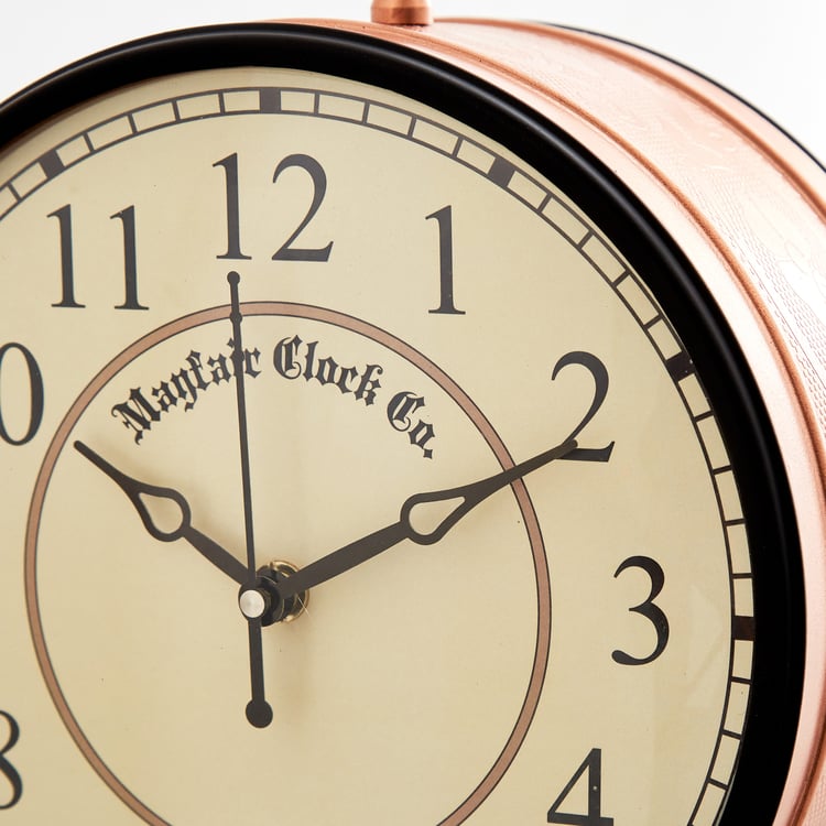 Casablanca King's Cross Metal Hanging Clock - 32cm