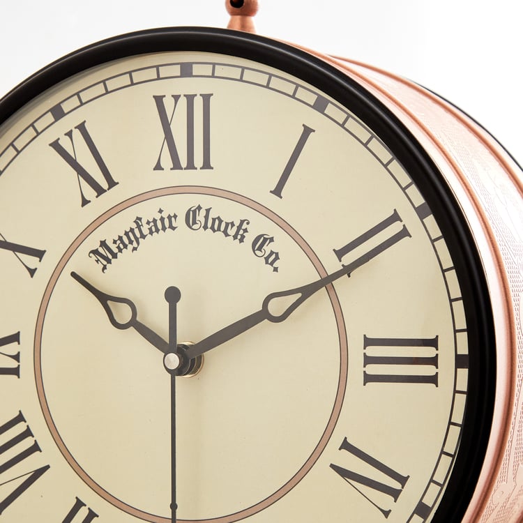 Casablanca King's Cross Metal Hanging Clock - 32cm