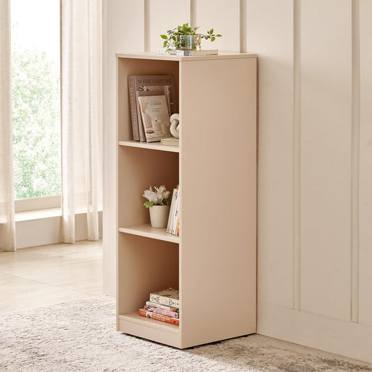 Addison 3-Tier Book Shelf - Beige