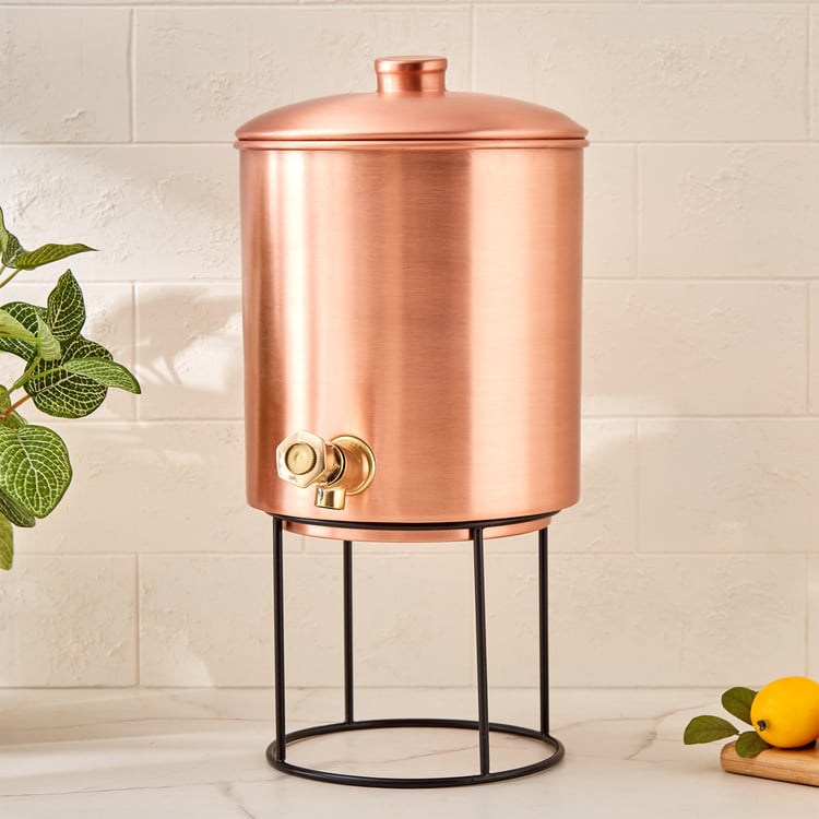Infinity Cuivre Copper Decanter with Stand - 5L
