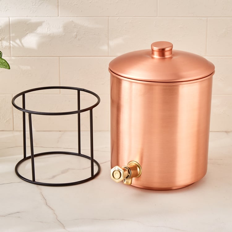Infinity Cuivre Copper Decanter with Stand - 5L