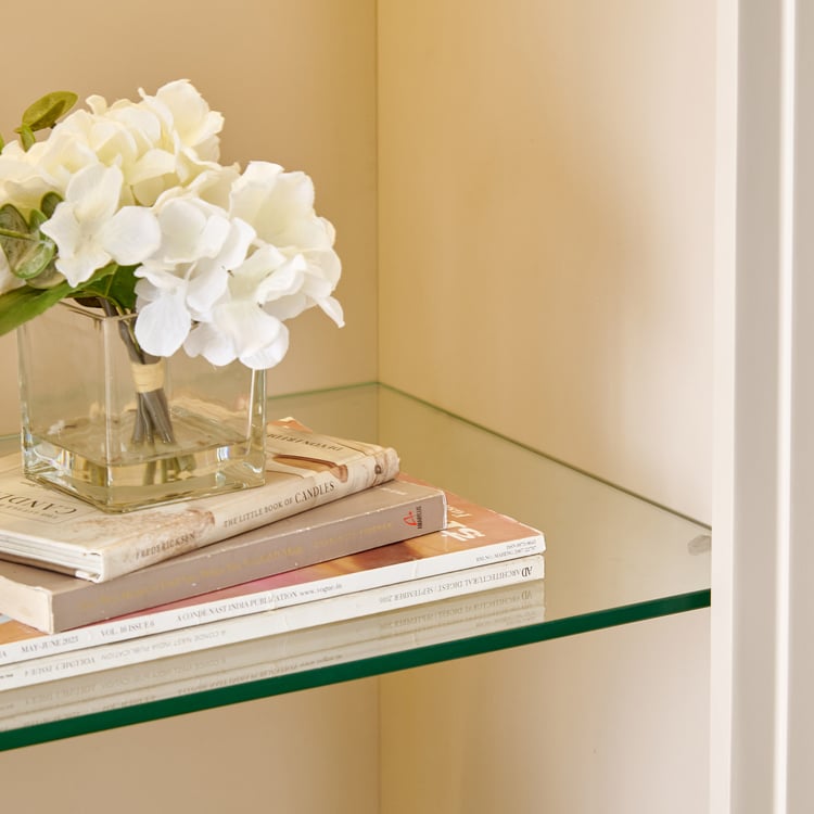 Saga 5-Tier Open Book Shelf - Beige