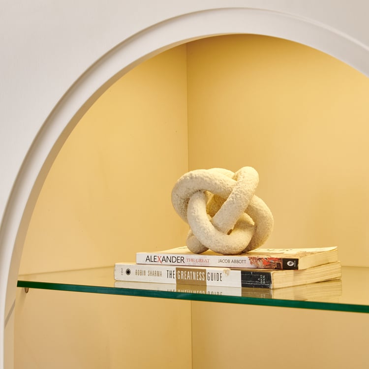 Saga 5-Tier Open Book Shelf - Beige