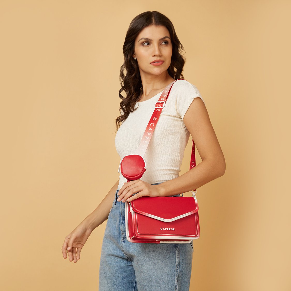 CAPRESE Vivian Solid Sling Bag