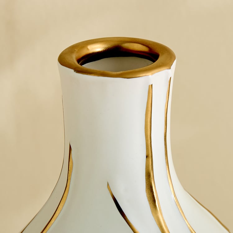 Stellar Fantasy Eldor Set of 2 Ceramic Elephant Figurines with Vase