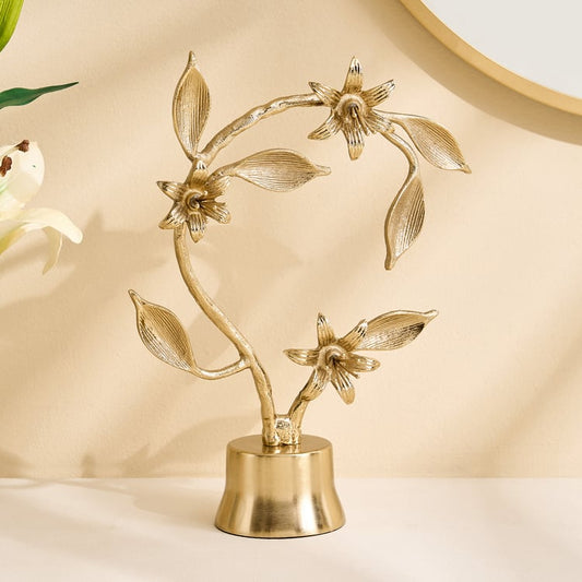 Amara Ava Aluminium Floral Table accent