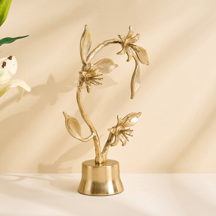 Amara Ava Aluminium Floral Table accent