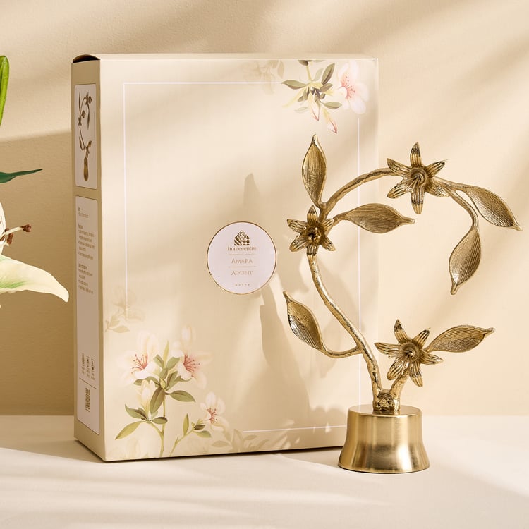 Amara Ava Aluminium Floral Table accent