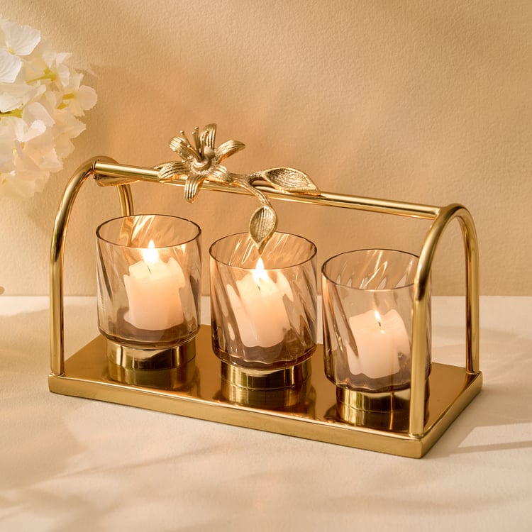 Amara Ava Glass Multi Votive Candle Holder
