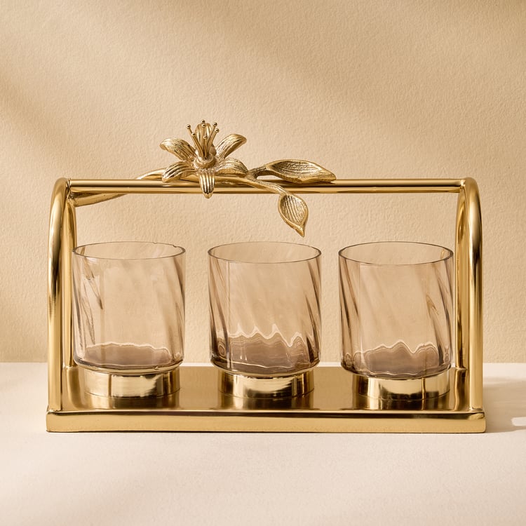 Amara Ava Glass Multi Votive Candle Holder