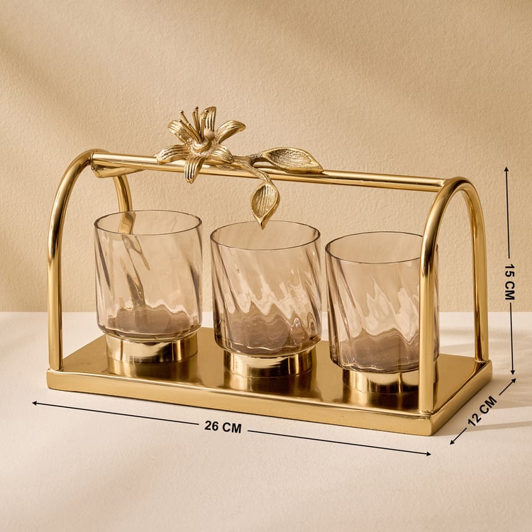 Amara Ava Glass Multi Votive Candle Holder