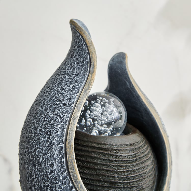 Alpine Modern Polyresin Water Fountain - 21x28.5cm