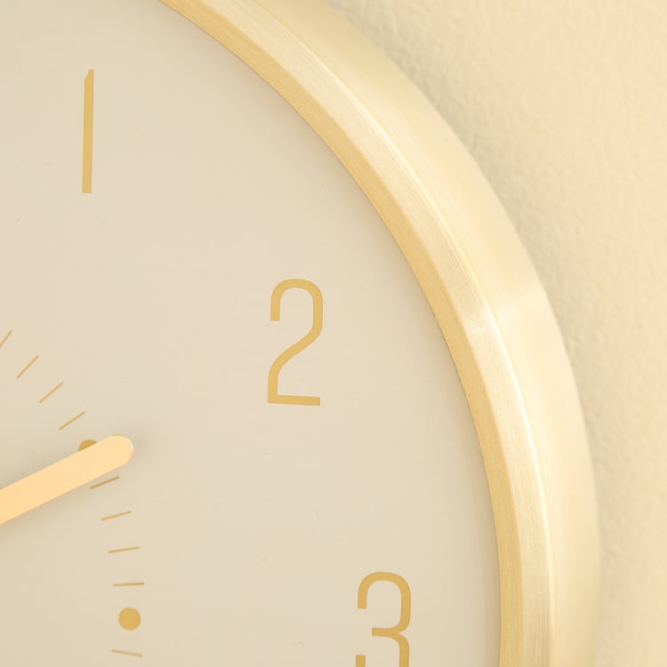 Casablanca Glimmer Aluminium Cuckoo Wall Clock - 29cm