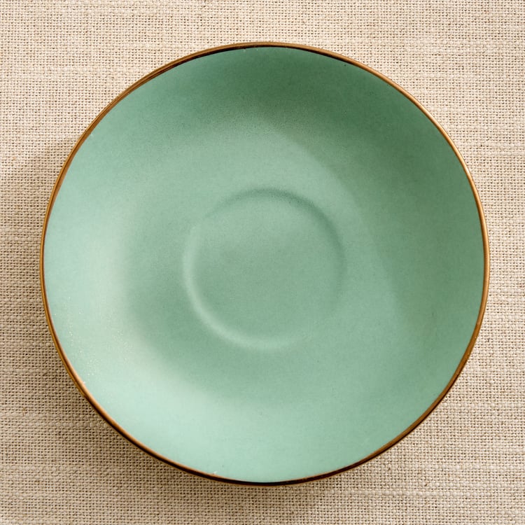 Whirl Set of 4 Bone China Printed Cup and Saucer -180ml