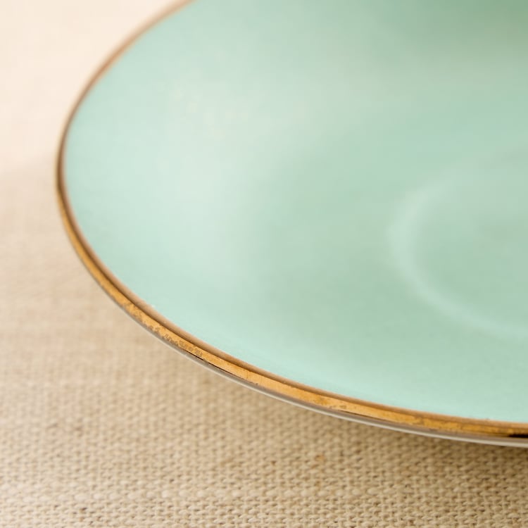 Whirl Set of 4 Bone China Printed Cup and Saucer -180ml