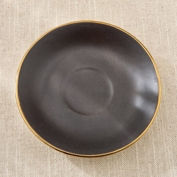 Whirl Set of 4 Bone China Printed Cup and Saucer -180ml