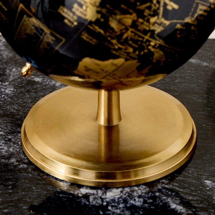 Brim Royale Altin Aluminium Globe Table Accent