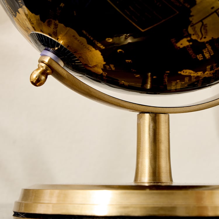 Brim Royale Altin Aluminium Globe Table Accent