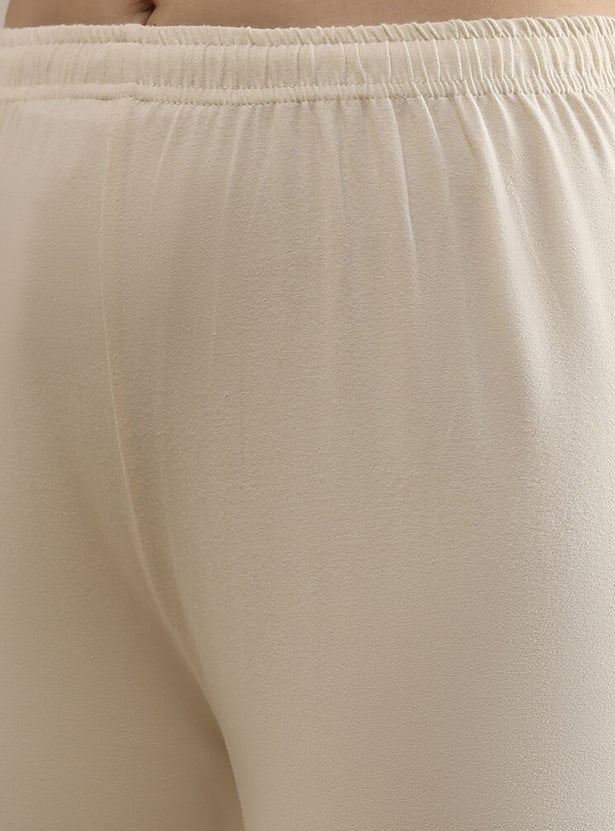 BIBA Foil Print Alia Cut Kurta Set