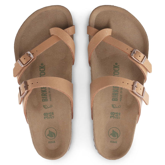 BIRKENSTOCK Mayari Vegan Birko-Flor Nubuck- Brown/Pecan