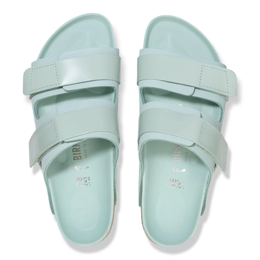 BIRKENSTOCK Uji Nubuck Leather - Green/Surf Green