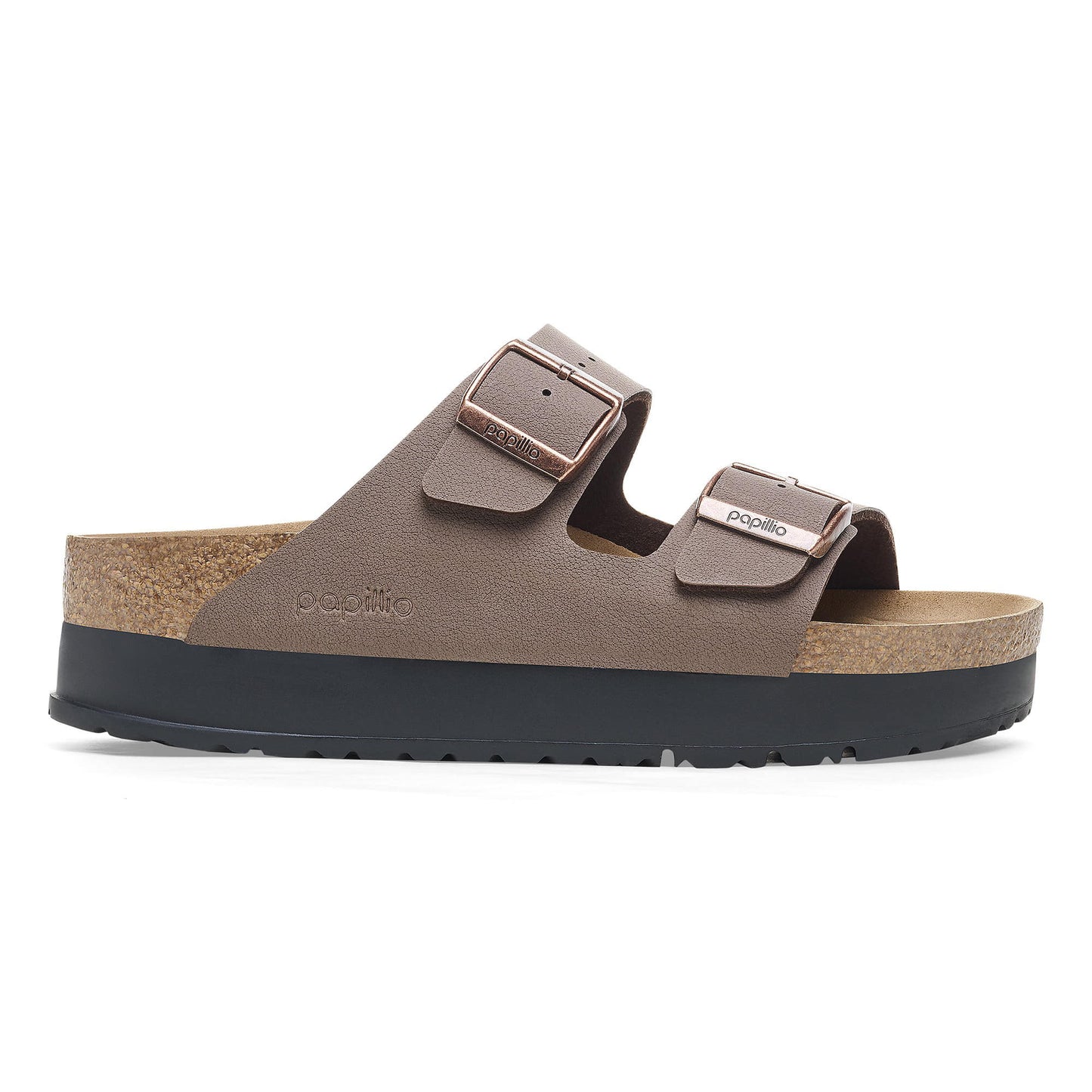 BIRKENSTOCK Arizona Flex Platform Birko-Flor - Brown/Mocha