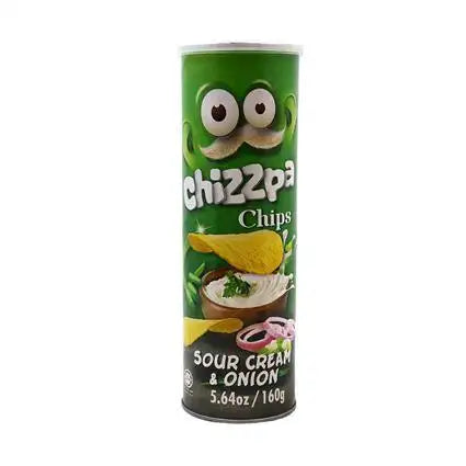 Chizzpa Sour Cream & Onion Potato Chips 160 g