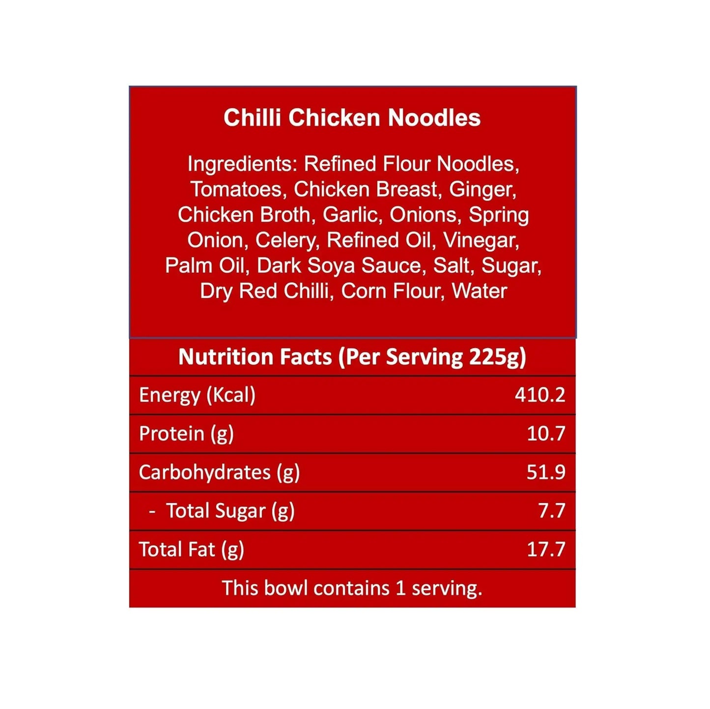 Yu Chilli Chicken Cup Noodles 70 g