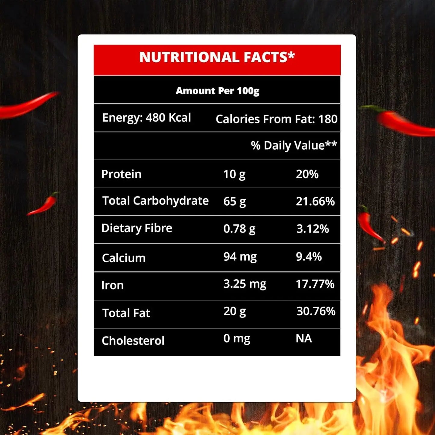 Jackpot 2x Hot & Spicy Instant Noodles (5 in 1) 500 g