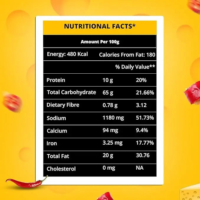 Kab's Jackpot Hot Chicken Cheese & Butter Instant Noodles 500 g