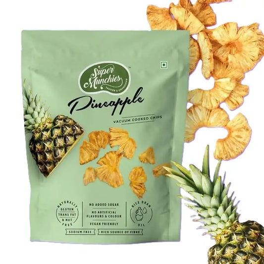 Super Munchies Crunchy Pineapple Chips 50 g