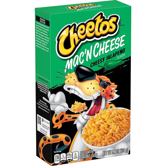 Cheetos Mac' N Cheese Cheesy Jalapeno Pasta With Flavored Sauce 164 g
