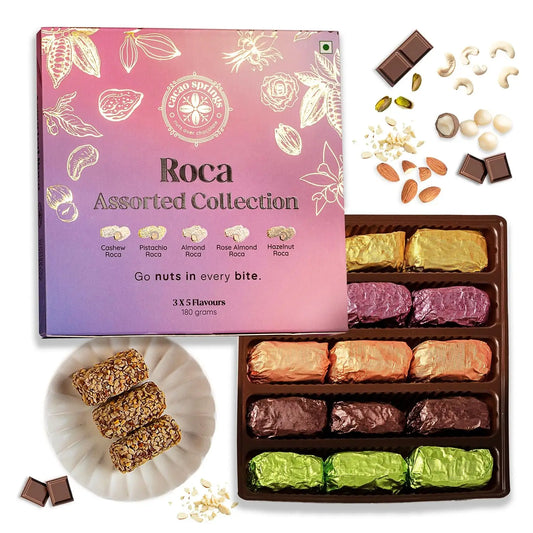 Cacao Springs Assorted Roca Chocolates Combo 180 g