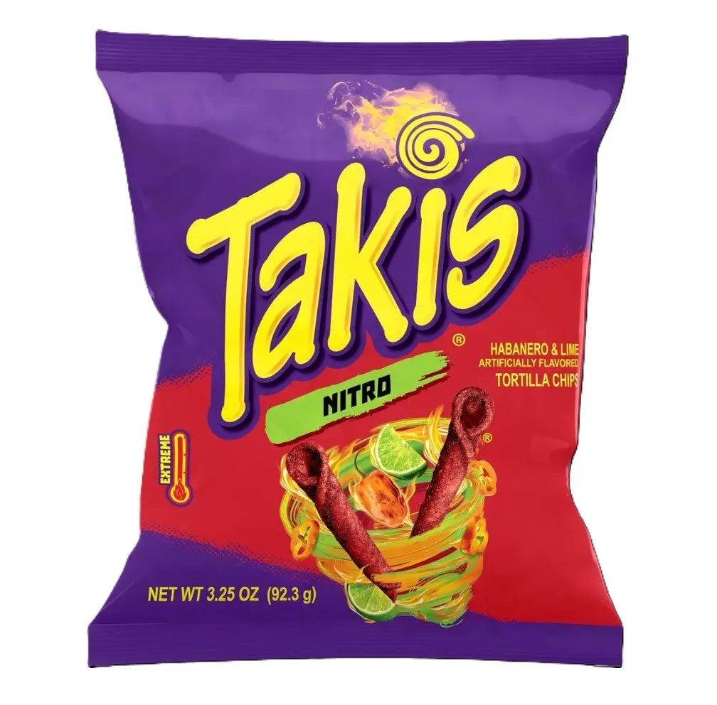 Takis Nitro Tortilla Chips 92.3 g