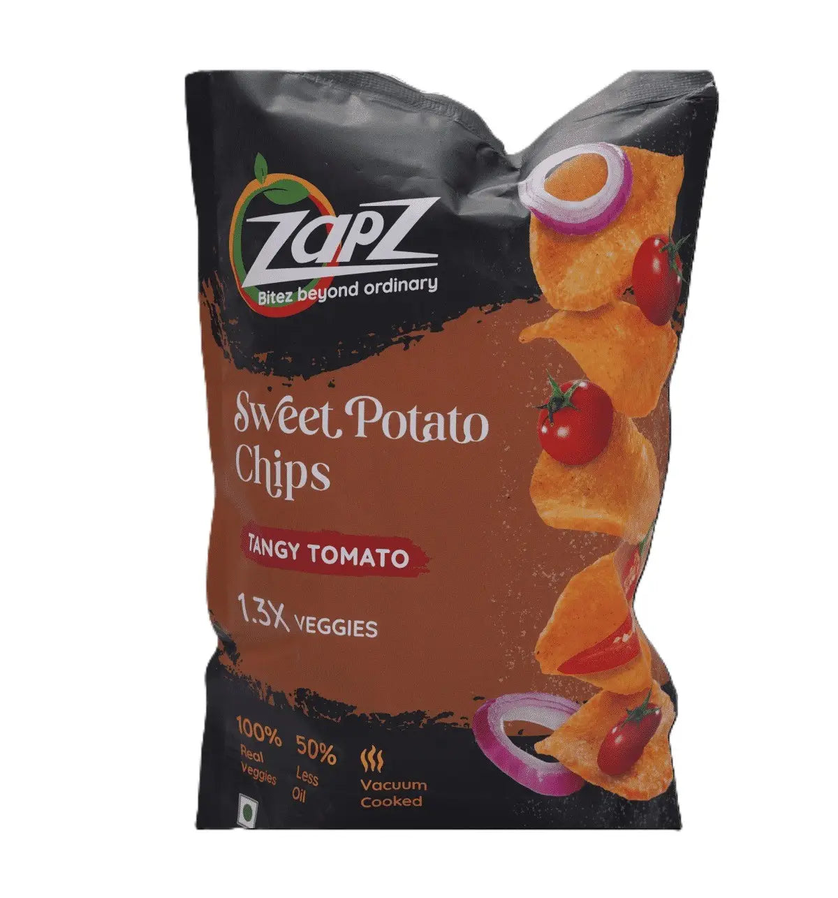 Zapz Snacks Sweetpotato Tomato Chips 90 g