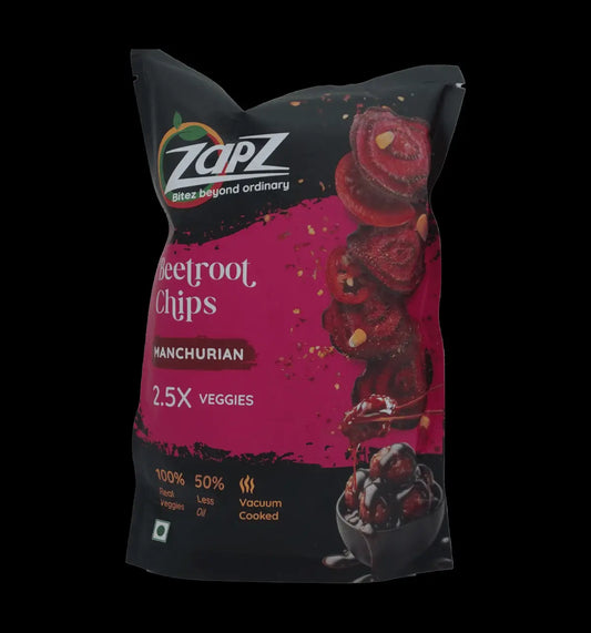 Zapz Snacks Beetroot Manchurian Chips 60 g