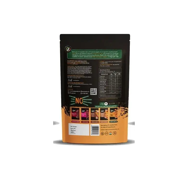 Zapz Snacks Carrot Italian Cheese Chips 60 g