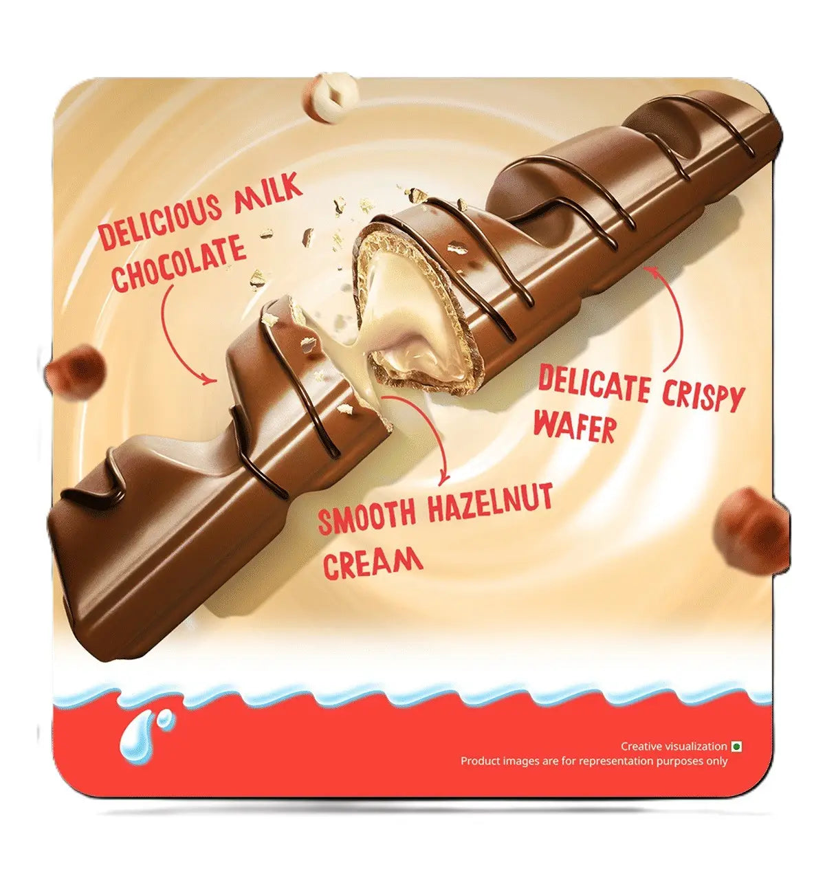 Kinder Bueno Crispy Cream Bar 129 g