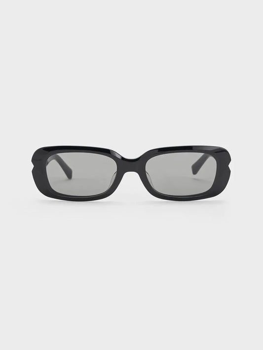 Charles & Keith Recycled Acetate Angular Sunglasses
