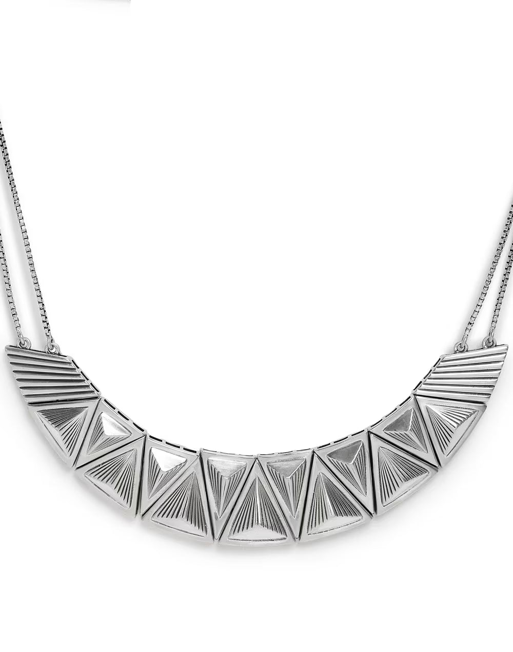 Silver Short Necklace