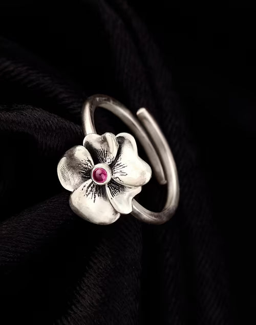 Silver Adjustable Ring