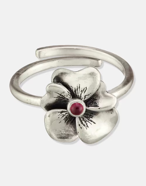 Silver Adjustable Ring