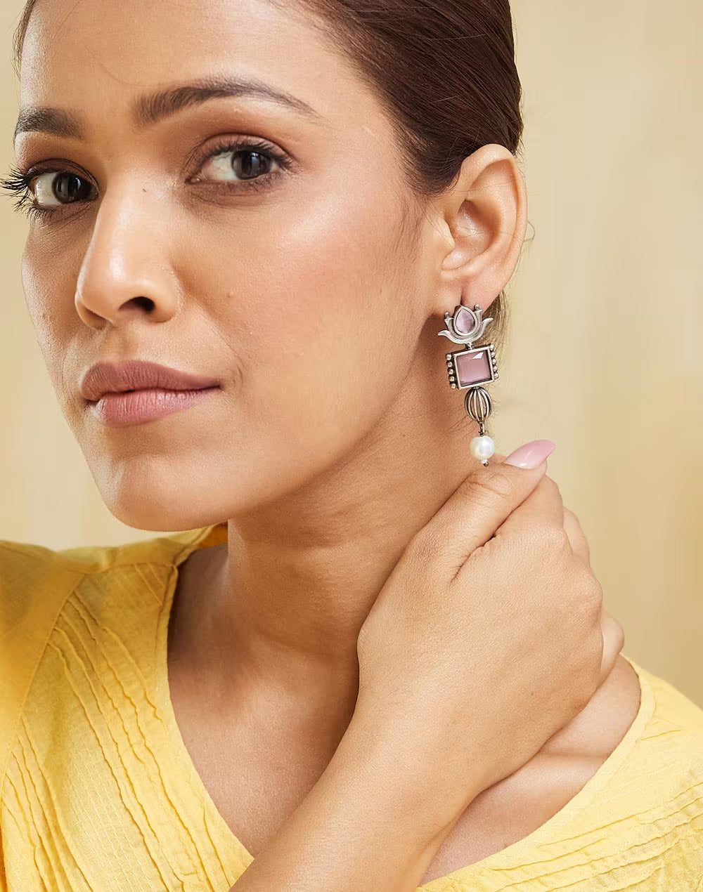 Metal Dangler Earrings