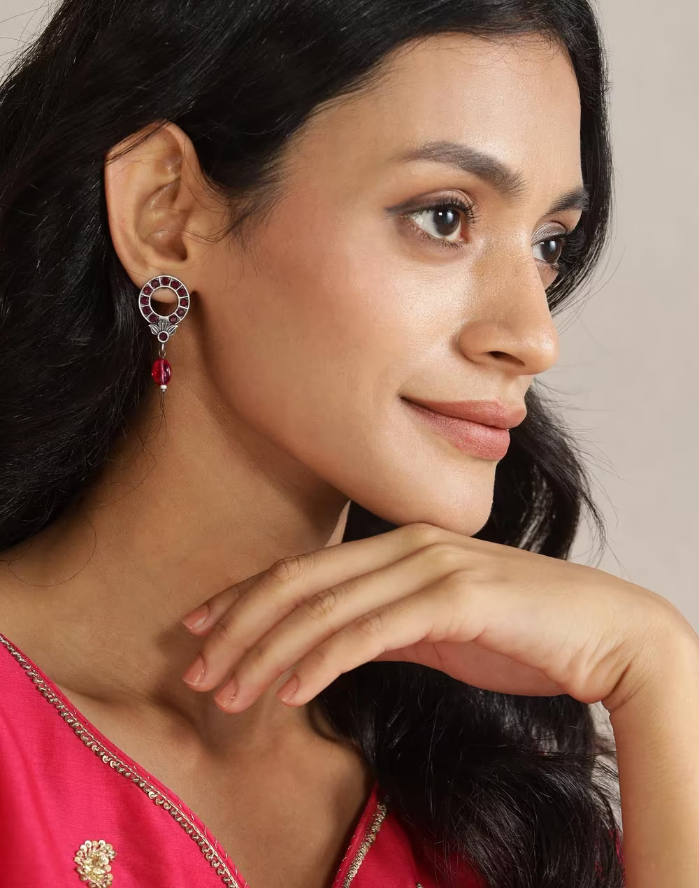 Metal Dangler Earrings