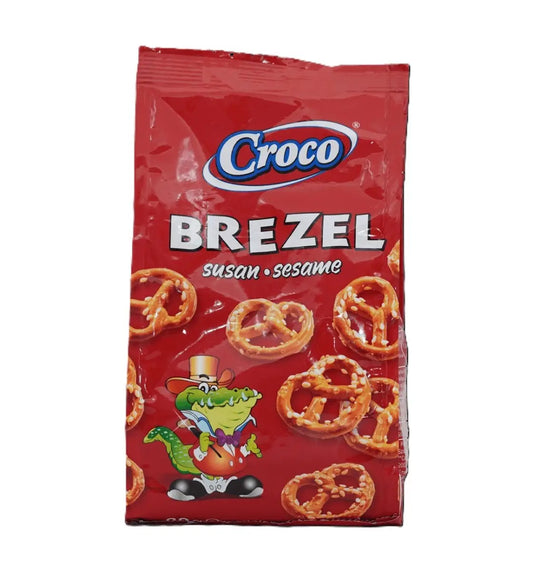 Croco Brezel Sesame Seed Crackers 80 g