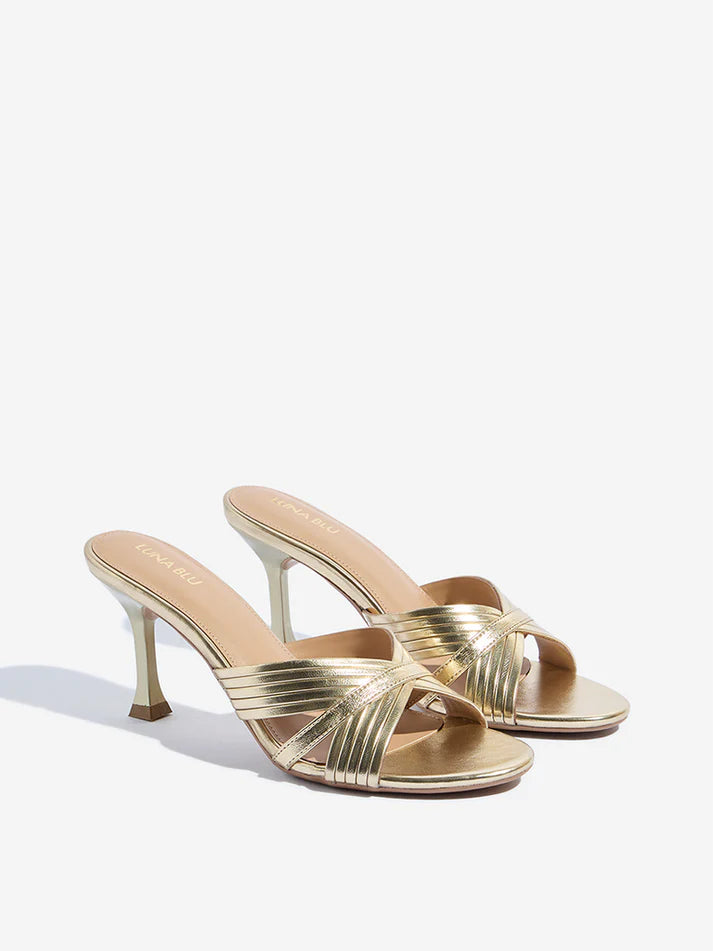 LUNA BLU White Stiletto Sandals