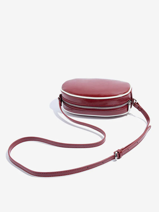Westside Burgundy Capsule Sling Bag