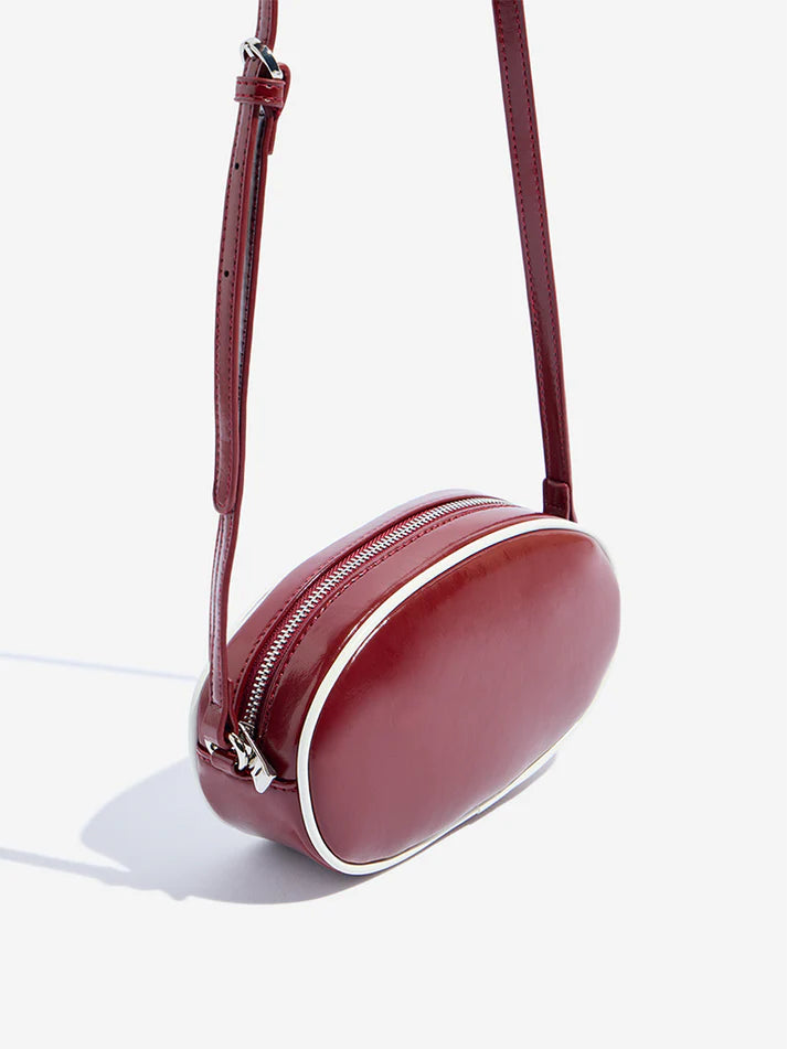 Westside Burgundy Capsule Sling Bag