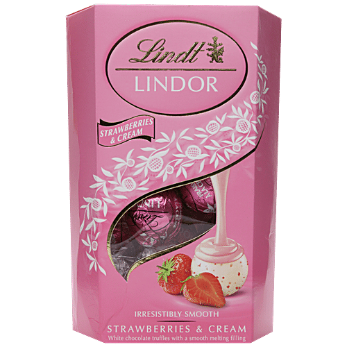 Lindt Lindor Strawberies Chocolate 200 g