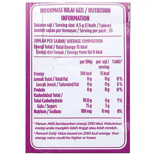 Nestle Fox's Crystal Clear Berries 90 g